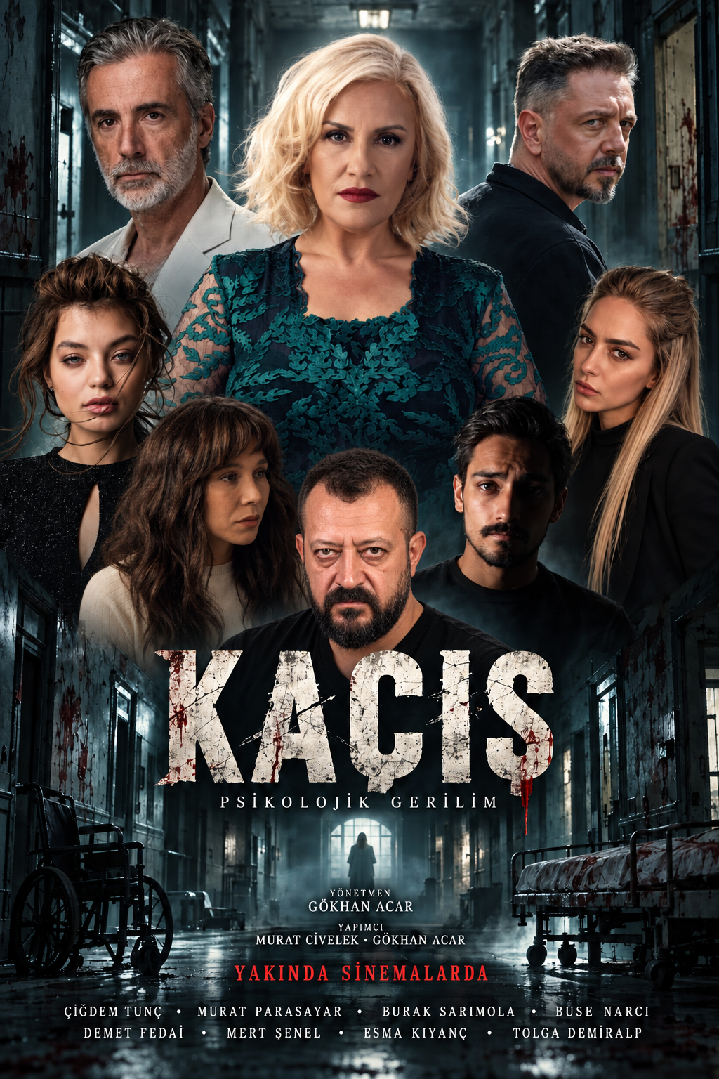 Kaçış Psikolojik Gerilim Posterleri (1) afişi